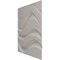 Ekena Millwork 19 5/8in. W x 19 5/8in. H Wave EnduraWall Decorative 3D Wall Panel Covers 2.67 Sq. Ft. WP20X20WVGHC - alternate 5